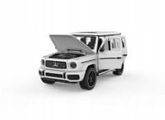 Rastar Mercedes-Amg G 63 Bílá Rastar Model 1:32 Kovová Karoserie + Ručně Otví