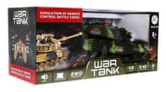 Lean-toys Tank R/C 2.4Ghz Zelený