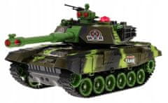 Lean-toys Tank R/C 2.4Ghz Zelený