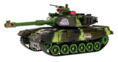 Lean-toys Tank R/C 2.4Ghz Zelený