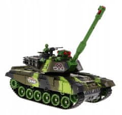 Lean-toys Tank R/C 2.4Ghz Zelený