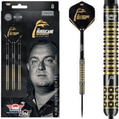 Šipky Steel Kim Huybrechts - Black E2 - 23g