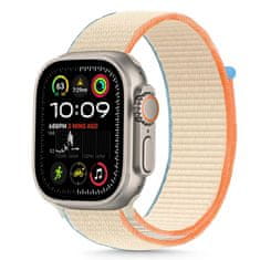 Tech-protect Nylon řemínek na Apple Watch 40/41/42mm, cream