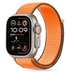 Tech-protect Nylon řemínek na Apple Watch 44/45/46/49mm, kumquat