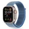 Nylon řemínek na Apple Watch 44/45/46/49mm, baby blue