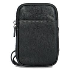 Katana Stylová dámská kožená crossbody kapsa Katana Stacy, černá