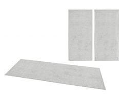 Hanse Home Ložnicová sada Pure 102615 Grey (Rozměry koberců 3 díly: 70x140 (2x), 70x240 (1x))