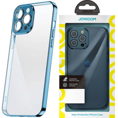 Joyroom KRYT JOYROOM CHERY MIRROR CASE PRO KRYT IPHONE 13 S KOVOVÝM RÁMEČKEM MODRÝ (JR-BP907 KRÁLOVSKÁ MODRÁ)