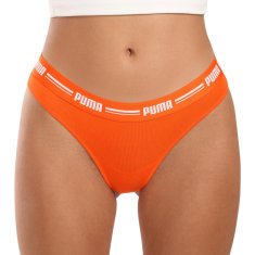 Puma 2PACK dámská tanga oranžová (603034001 023) - velikost L