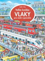 Presco Publishing Velká knížka VLAKY pro malé vypravěče