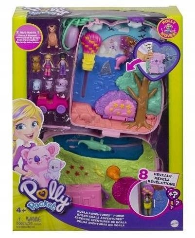 Mattel Polly Pocket. Kompaktní Kabelka Koala Gxc95