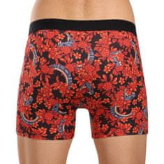 69 SLAM Pánské boxerky fit BLOSSOMING SNAKE DYLAN (MBYBSK-PO) - velikost XL