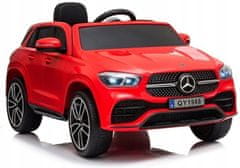 Super-Toys Auto Na Baterie Mercedes Gle450 Qy1988 Červená