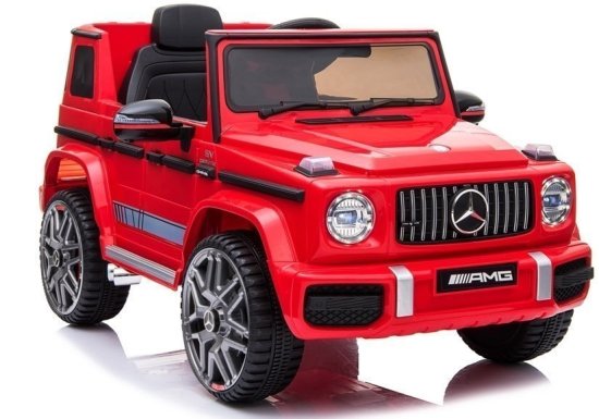 Super-Toys Auto Na Baterie Mercedes G63 Amg Červené