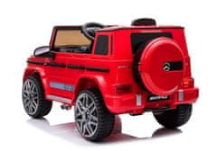 Super-Toys Auto Na Baterie Mercedes G63 Amg Červené