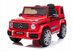 Super-Toys Auto Na Baterie Mercedes G63 Amg Červené