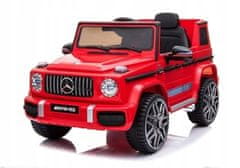 Super-Toys Auto Na Baterie Mercedes G63 Amg Červené