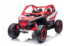 Super-Toys Auto Na Baterie Buggy Can-Am Rs Dk-Ca001 Červená