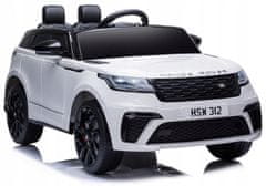 Super-Toys Auto Na Baterie Range Rover Bílé