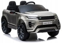 Super-Toys Auto Na Baterie Range Rover Evoque Stříbrné Lakované