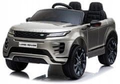 Super-Toys Auto Na Baterie Range Rover Evoque Stříbrné Lakované