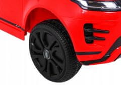 Super-Toys Range Rover Evoque Na Akumulátor Pro Děti Červeno