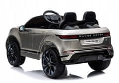 Super-Toys Auto Na Baterie Range Rover Evoque Stříbrné Lakované