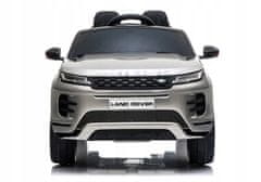 Super-Toys Auto Na Baterie Range Rover Evoque Stříbrné Lakované