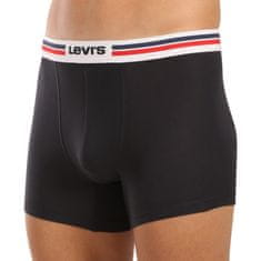 Levis 3PACK pánské boxerky černé (701229549 001) - velikost L