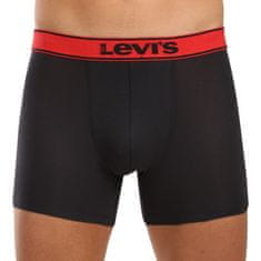 Levis 3PACK pánské boxerky černé (701229549 001) - velikost L