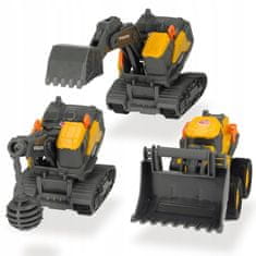 Lean-toys Construction Mini Mover 13 Cm Rypadlo Volvo