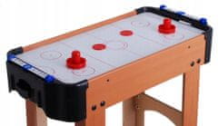 Luxma Cymbergaj Pro Děti Air Hockey Imitace Dřeva + Stůl Z Mdf + Nafukovací