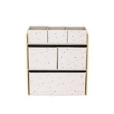 Organizér na hračky Recycled Terrazzo/Palest Pink