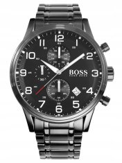 Hugo Boss Pánské Hodinky Hugo Boss Aeroliner 1513180 + Box