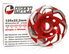 Ripper Kotouč brusný diamantový na beton 125 mm, 22,2 mm SINGLE-L RIPPER