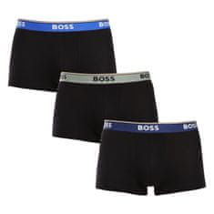 BOSS 3PACK pánské boxerky černé (50517827 969) - velikost XL