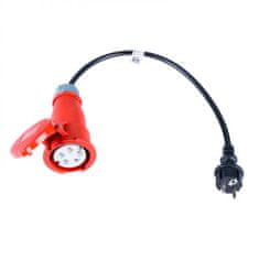 Akyga Adaptér CEE 7/7 230V/16A na CEE 5-pin 50cm