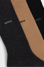 Hugo Boss 3 PACK - pánské ponožky BOSS 50484005-260 (Velikost 40-46)