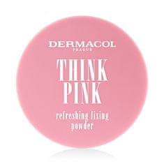 Dermacol Osvěžující fixační pudr Think Pink (Refreshing Fixing Powder) 10 g