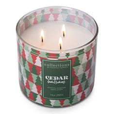 Colonial Candle Svíčka ve skleněném válci , Cedrový balzám, 396 g