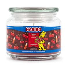 Haribo Svíčka ve skleněné dóze , Třešňová cola, 300 g