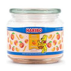 Haribo Svíčka ve skleněné dóze , Broskvový ráj, 300 g