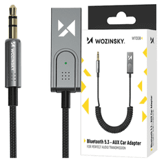 WOZINSKY WOZINSKY WTODB BLUETOOTH 5.3 AUDIO ADAPTÉR / AUX AUDIO PŘIJÍMAČ