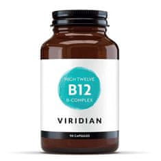 VIRIDIAN nutrition B-Complex B12 High Twelwe 90kapslí 