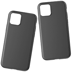 HURTEL SOFT CASE PRO SAMSUNG GALAXY S23 ULTRA TENKÝ SILIKONOVÝ KRYT ČERNÝ