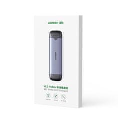 Ugreen UGREEN POCKET M.2 M-KEY DISKOVÝ KRYT (USB-C / USB-A 10GB/S) ŠEDÝ (CM353)