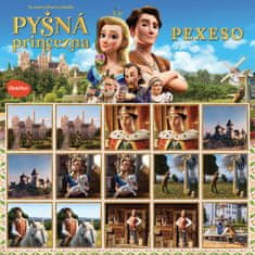 Grooters PYŠNÁ PRINCEZNA – Pexeso na motivy filmové pohádky