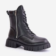 Big Star Warm-up Worker Boots Black velikost 41