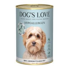 Dog's Love konzerva Hypoallergenic Kachna 400g