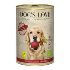 Dog's Love konzerva Barf Bio Vegan Reds 400g